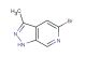 5-bromo-3-methyl-1H-pyrazolo[3,4-c]pyridine