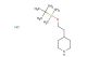 4-(2-((tert-butyldimethylsilyl)oxy)ethyl)piperidine hydrochloride