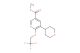 methyl 5-(tetrahydro-2H-pyran-4-yl)-6-(2,2,2-trifluoroethoxy)nicotinate