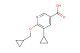 5-cyclopropyl-6-(cyclopropylmethoxy)nicotinic acid