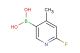 2-fluoro-4-methyl-5-pyridineboronic acid