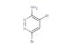 4,6-dibromopyridazin-3-amine
