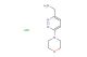 (6-morpholinopyridazin-3-yl)methanamine hydrochloride