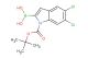 (1-(tert-Butoxycarbonyl)-5,6-dichloro-1H-indol-2-yl)boronic acid