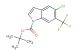 tert-butyl 5-chloro-6-(trifluoromethyl)-1H-indole-1-carboxylate