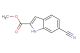 methyl 6-cyano-1H-indole-2-carboxylate
