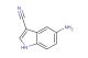 5-amino-1H-indole-3-carbonitrile