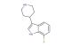 7-fluoro-3-(piperidin-4-yl)-1H-indole