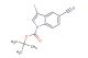 tert-butyl 5-cyano-3-iodo-1H-indole-1-carboxylate