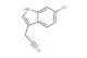 2-(6-chloro-1H-indol-3-yl)acetonitrile