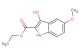 ethyl 3-hydroxy-5-methoxy-1H-indole-2-carboxylate