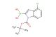 (1-(tert-Butoxycarbonyl)-4-chloro-1H-indol-2-yl)boronic acid
