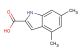 4,6-dimethyl-1H-indole-2-carboxylic acid