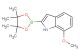 7-methoxy-2-(4,4,5,5-tetramethyl-1,3,2-dioxaborolan-2-yl)-1H-indole