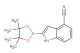 2-(4,4,5,5-Tetramethyl-1,3,2-dioxaborolan-2-yl)-1H-indole-4-carbonitrile