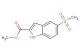 methyl 5-(methylsulfonyl)-1H-indole-2-carboxylate