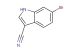 6-bromo-1H-indole-3-carbonitrile