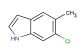 6-chloro-5-methyl-1H-indole