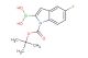 (1-(tert-Butoxycarbonyl)-5-fluoro-1H-indol-2-yl)boronic acid