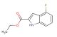ethyl 4-fluoro-1H-indole-2-carboxylate