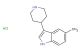 5-methyl-3-(piperidin-4-yl)-1H-indole hydrochloride