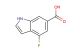 4-fluoro-1H-indole-6-carboxylic acid