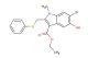 ethyl 6-bromo-5-hydroxy-1-methyl-2-((phenylthio)methyl)-1H-Indole-3-carboxylate