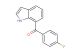 (4-fluorophenyl)(1H-indol-7-yl)methanone