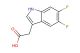 2-(5,6-Difluoro-1H-indol-3-yl)acetic acid