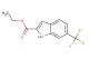 ethyl 6-(trifluoromethyl)-1H-indole-2-carboxylate