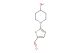 5-(4-hydroxypiperidin-1-yl)thiophene-2-carbaldehyde