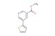 methyl 5-(thiophen-2-yl)nicotinate
