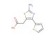 2-(2-amino-4-(thiophen-2-yl)thiazol-5-yl)acetic acid