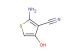 2-amino-4-hydroxythiophene-3-carbonitrile