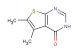5,6-dimethylthieno[2,3-d]pyrimidin-4(3H)-one