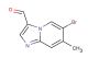 6-bromo-7-methylimidazo[1,2-a]pyridine-3-carbaldehyde