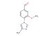 3-methoxy-4-(4-methyl-1H-imidazol-1-yl)benzaldehyde