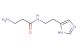 N-(2-(1H-imidazol-5-yl)ethyl)-3-aminopropanamide