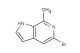 5-bromo-7-methyl-1H-pyrrolo[2,3-c]pyridine