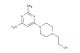 2-[4-(6-amino-2-methylpyrimidin-4-yl)piperazin-1-yl]ethanol
