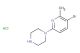 1-(5-bromo-6-methylpyridin-2-yl)piperazine hydrochloride
