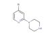 1-(4-bromopyridin-2-yl)piperazine