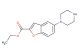 ethyl 5-(piperazin-1-yl)benzofuran-2-carboxylate
