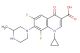 1-Cyclopropyl-6,8-difluoro-7-(3-methylpiperazin-1-yl)-4-oxo-1,4-dihydroquinoline-3-carboxylic acid