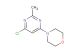 4-(6-chloro-2-methylpyrimidin-4-yl)morpholine