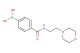 (4-((2-Morpholinoethyl)carbamoyl)phenyl)boronic acid