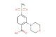 4-(methylsulfonyl)-2-morpholinobenzoic acid