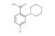 4-chloro-2-morpholinobenzoic acid