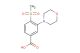 4-(methylsulfonyl)-3-morpholinobenzoic acid