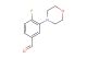 4-fluoro-3-morpholinobenzaldehyde